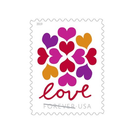 Hearts Blossom Forever Stamps Love Stamps