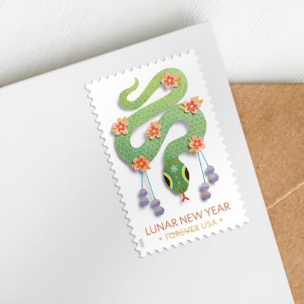 2025 Lunar New Year: Year of Snake Forever Stamps