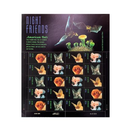 Night Friends stamps