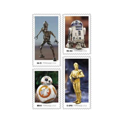 Star Wars Droids Stamps